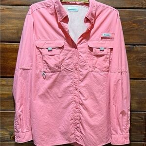 Columbia Pink Mesh Sportswear